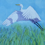 LORRIE'S BIRDS WATERCOLOR 11X15