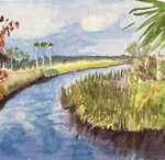 CRYSTAL RIVER WATERCOLOR 5X7
