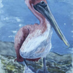 LORRIE'S BIRDS WATERCOLOR 15X11