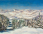 COLORADO SPRINGS COLORED PENCIL 4X6