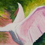 WING SPAN WATERCOLOR 12X30