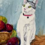 182 WHAT'S UP MELLOW WATERCOLOR 10X7