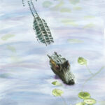 37 FLORIDA NATIVE WATERCOLOR 22X15